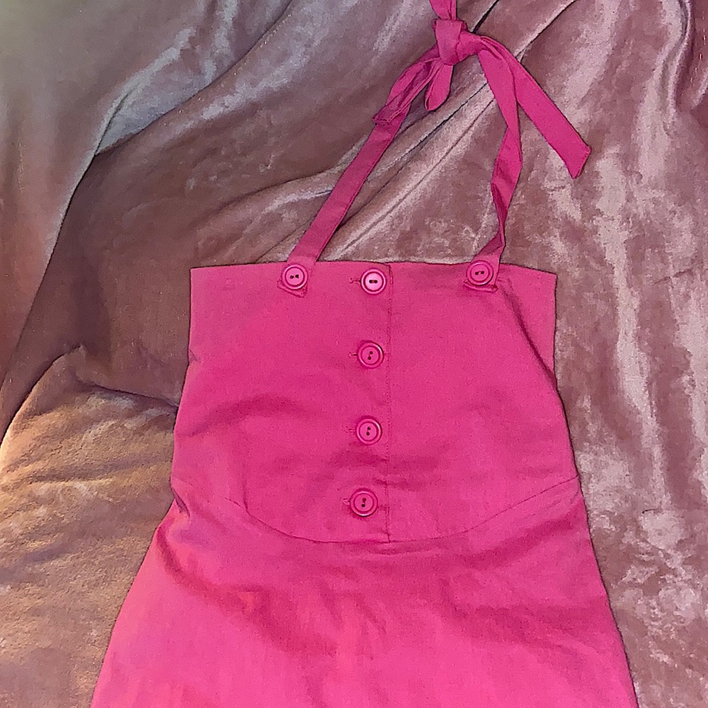 PINK VINTAGEISH DRESS
